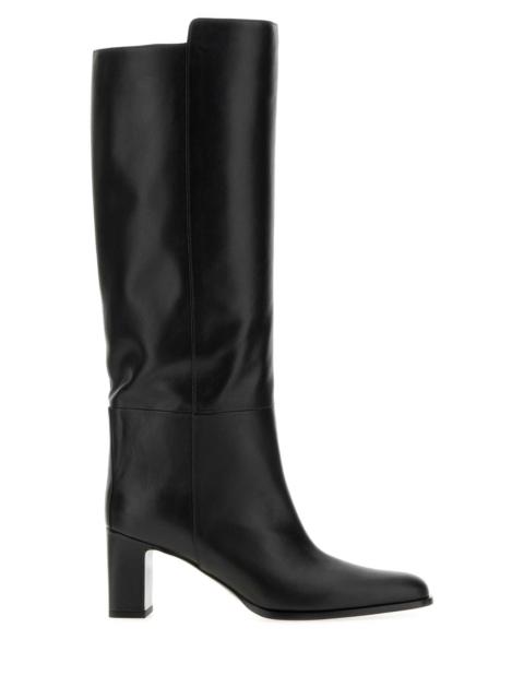 JIMMY CHOO Jimmy Choo Women Black Leather Caly Boots