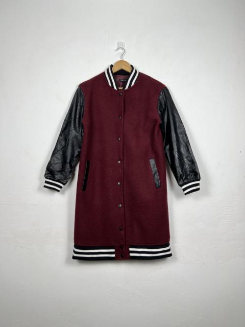 Other Designers Japanese Brand - Vintage Long Women Varsity Jacket J0051