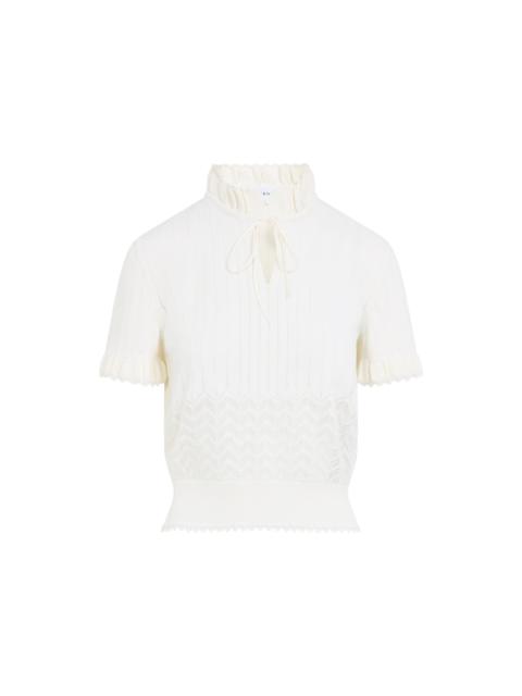 Alexander McQueen Alexander Mcqueen Lace Top Women