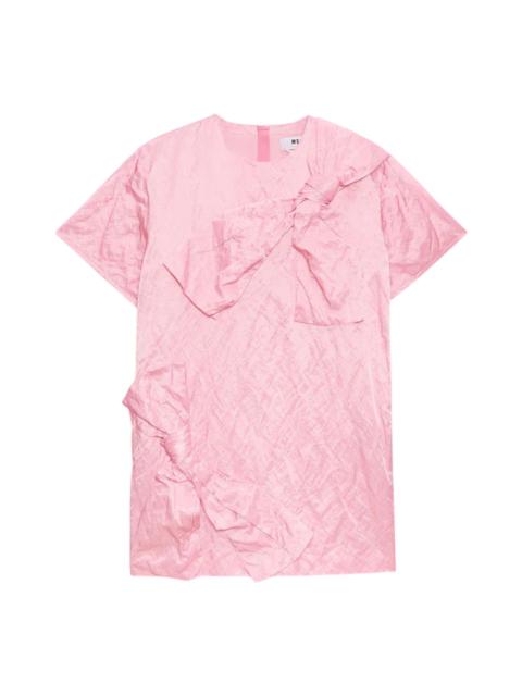 MSGM Abito T-Shirt A-Line Diagonal
