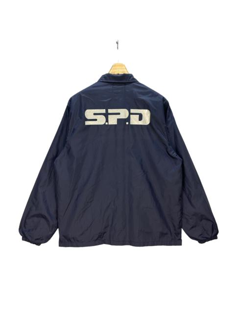 Other Designers Vintage - POLICE SPD BIG LOGO COACH JACKET #8314-003