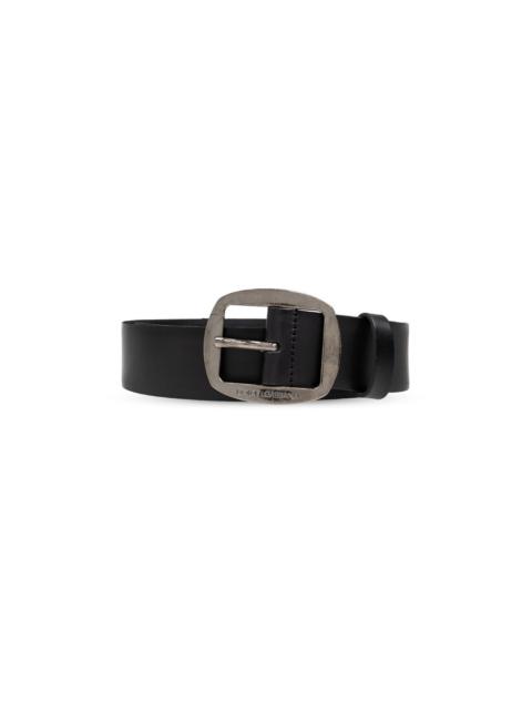 Dolce & Gabbana DOLCE & GABBANA Black Leather Belt New & Authentic (Men's si