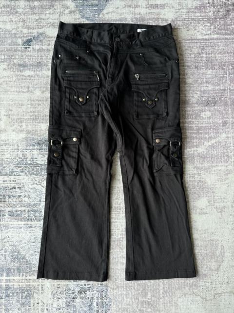 Other Designers semanticdesign - Vintage Semantic Design Tactical Flared Denim / Tornado Mart