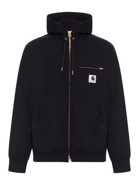 Other Designers Sacai X Carhartt Men Cotton Jersey Hoodie