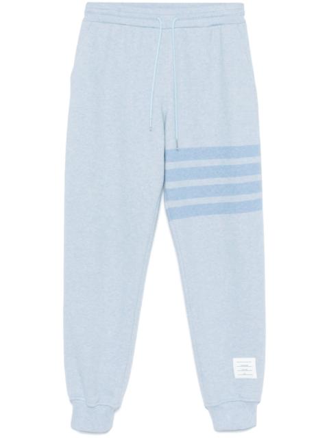 Thom Browne Melange Brushed Loopback 4-Bar Sweatpants Men