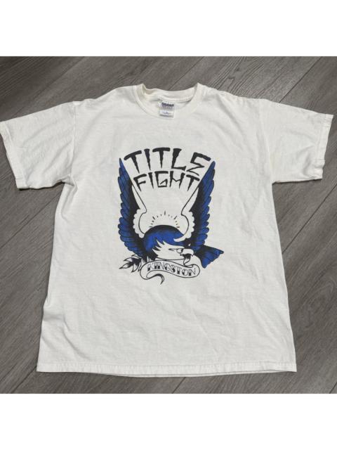 Other Designers Title Fight Band T-Shirt Unisex