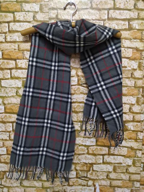 Burberry BURBERRY MUFFKER SCARVES NOVA CHECK LAMBWOOLS (C59)