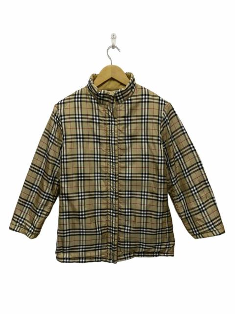 Other Designers Burberry Prorsum - Vintage Burberrys Nova Check Reversible Quilted Jacket