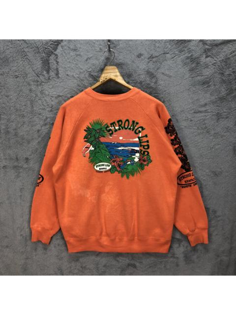 Other Designers Vintage - Strong Lips Hawaii North Shore Big Logo Sweatshirt #5281-182