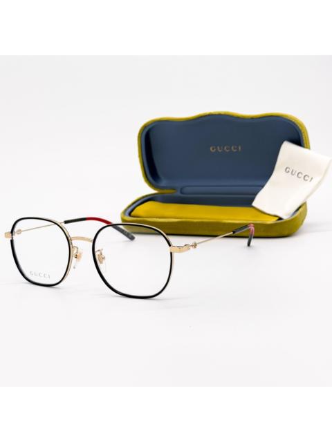 GUCCI NEW GUCCI EYEGLASSES GG1198OA 001 BLACK/GOLD UNISEX AVIATOR