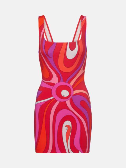 PUCCI Iride printed minidress