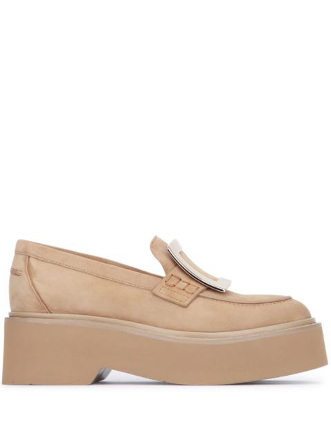 Roger Vivier Women Viv Rangers Leather Loafers