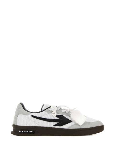 Off-White Off White Men Multicolor Fabric And Suede M-End Of Play Sneakers
