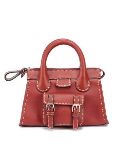 Chloe Ladies Sepia Brown Edith Top Handle Bag