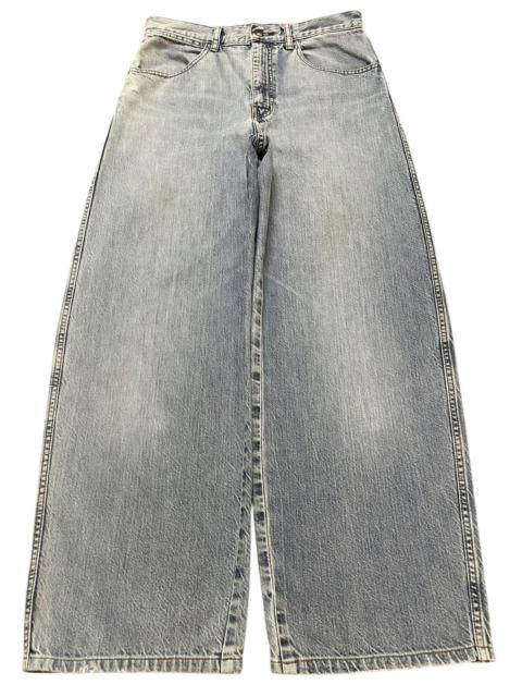 Other Designers Japanese Brand - Vintage Japanese Uniqlo Blue Faded Wash Style Baggy Jeans