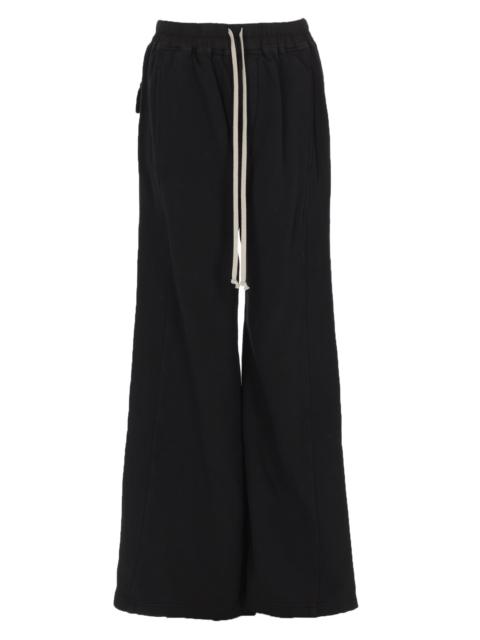 Rick Owens DRKSHDW Pantalone in Felpa Wide Pusher