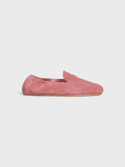 CELINE CELINE ADAM LOAFER  IN SUEDE CALFSKIN