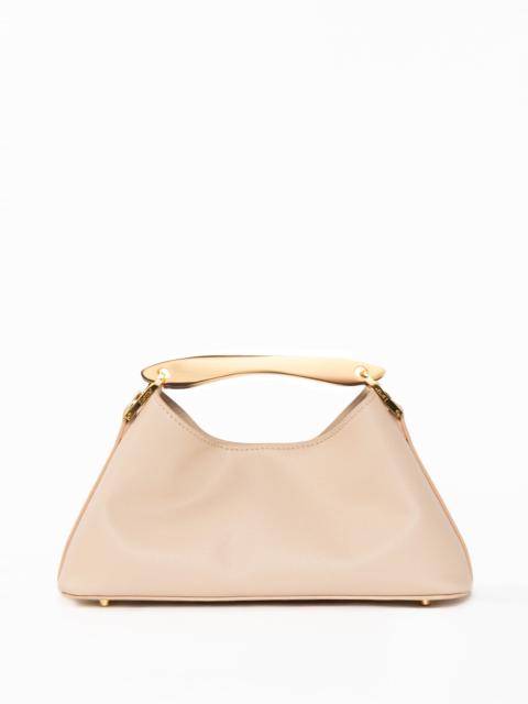 Elleme Mini Boomerang Caviar Leather Nude