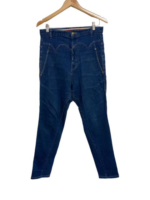 ISSEY MIYAKE Mercibeaucoup Drop Crotch Skinny Jeans