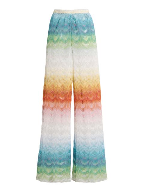 Missoni Metallic-Knit Pants multi