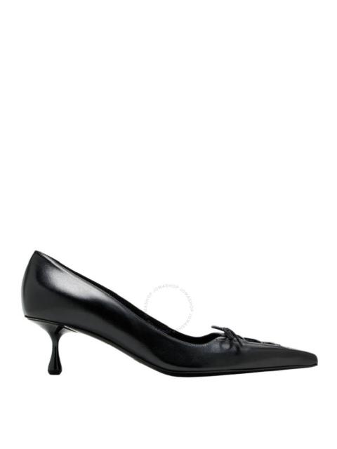 JIMMY CHOO Jimmy Choo Scarlett 50 Leather Heel Pumps