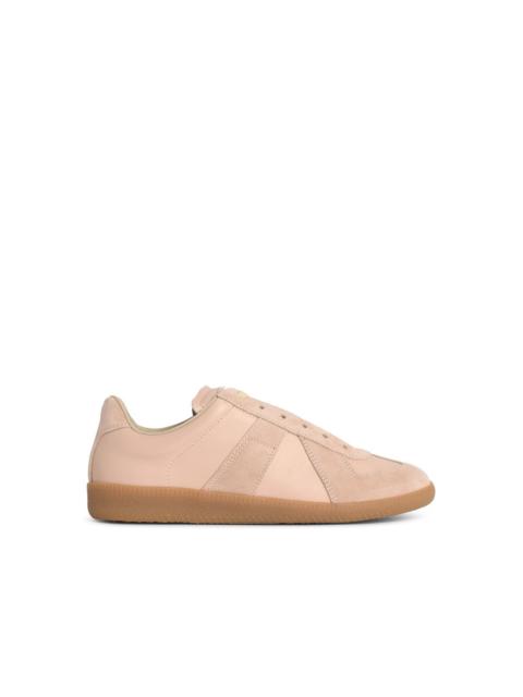 Maison Margiela Maison Margiela 'Replica' Nappa And Peach Suède Sneakers Women