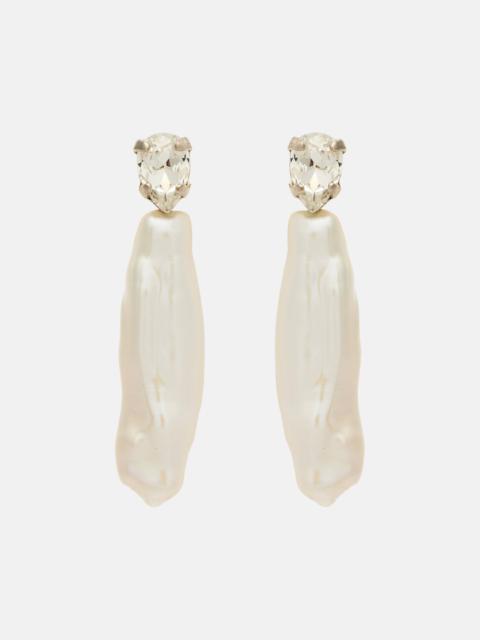 Simone Rocha Earrings with freshwater pearls