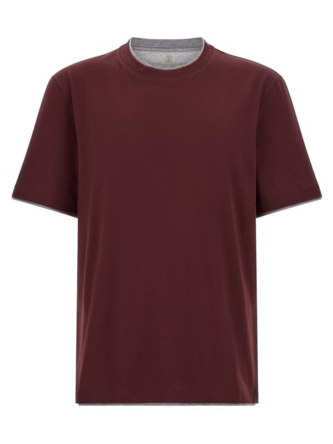 Brunello Cucinelli Brunello Cucinelli Men Double Layer T-Shirt