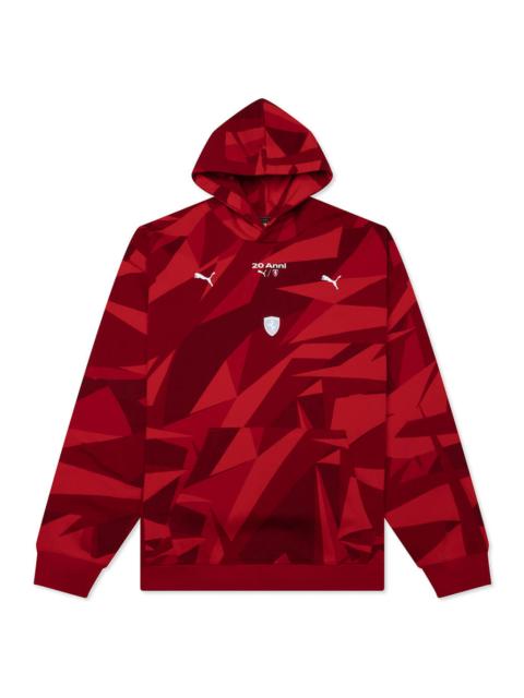 PUMA SCUDERIA FERRARI HP 20 YEARS OF RED HOODIE - ROSSO CORSA