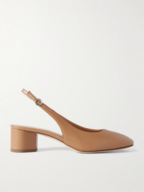 Aeyde Romy Leather Slingback Pumps
