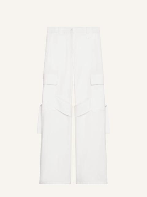 courrèges UTILITY CHAPS COTTON TROUSERS