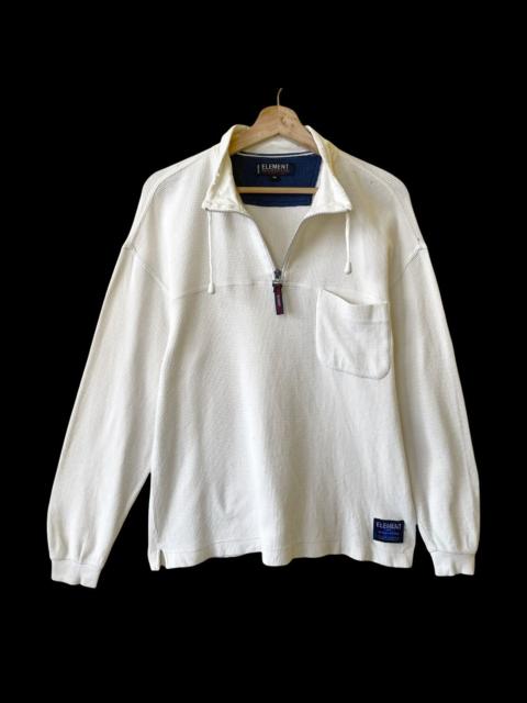 Other Designers Element Skate Pullover Halfzip Sweatshirt Size M