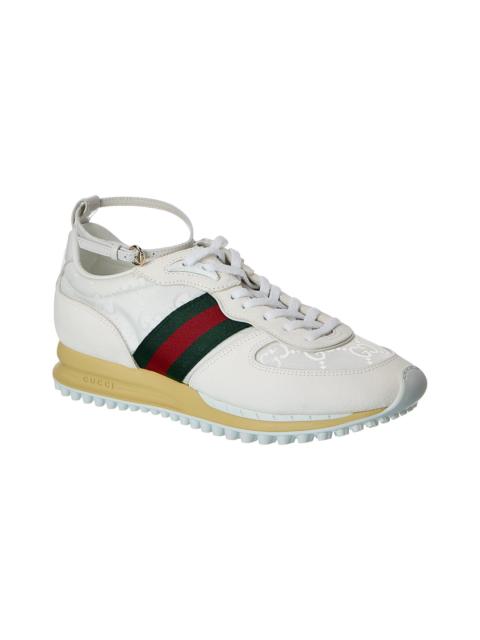GUCCI Gucci Re-Motion GG Nylon & Suede Sneaker