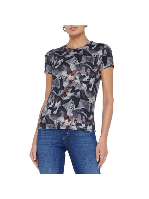 L'AGENCE L'AGENCE Ressi Crew Butterfly T-Shirt
