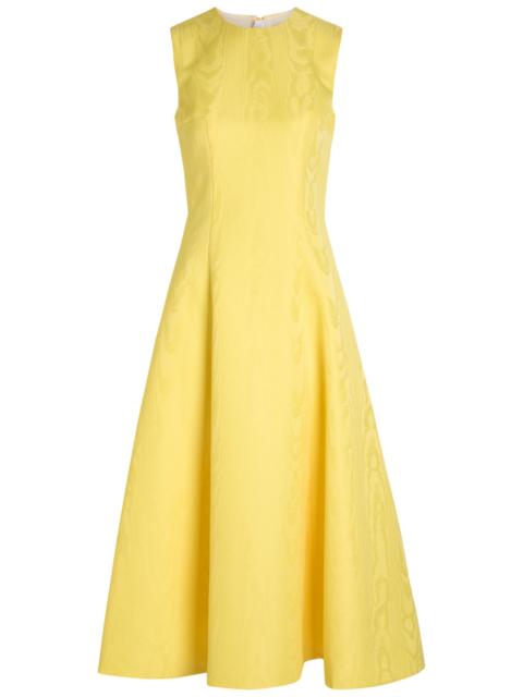 EMILIA WICKSTEAD Emilia Wickstead Mara Moiré Midi Dress