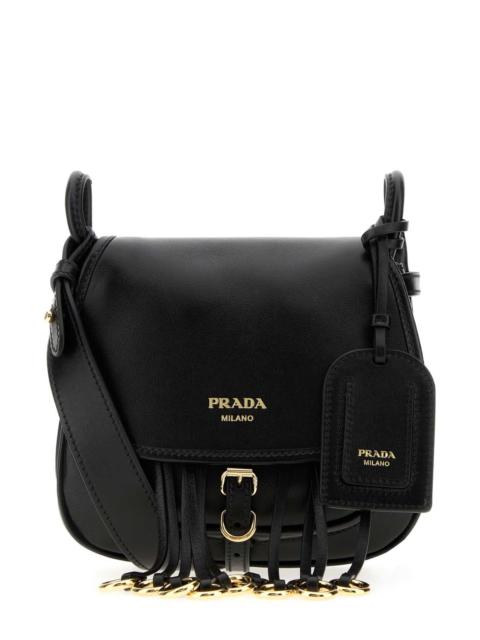 Prada Prada Women Black Leather Crossbody Bag