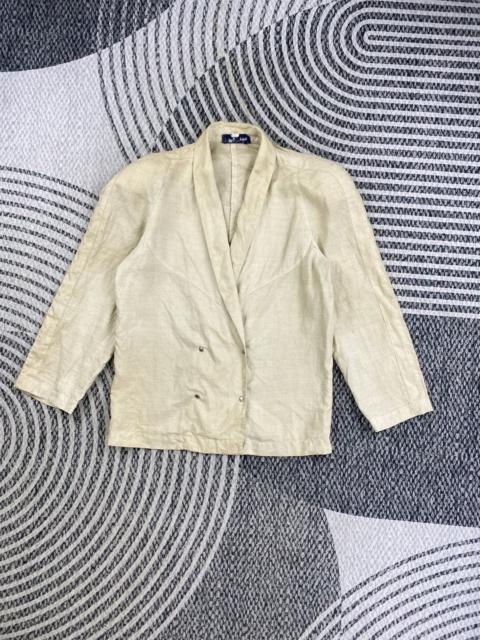 Other Designers Vintage Thierry Mugler Linen Jacket
