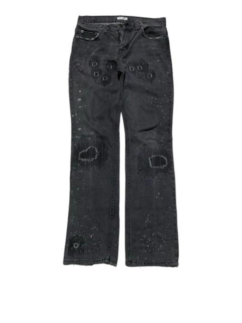 Number Nine distressed jeans avant-garde style