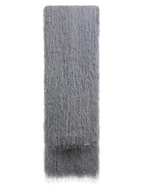 Dries Van Noten FRINGING WRAP AROUND SCARF | DARK GREY