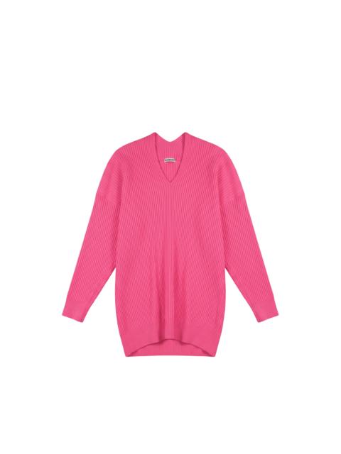 BALENCIAGA Balenciaga Slit Rib Knit Ultrapink (S) - Brand New w/ Tags