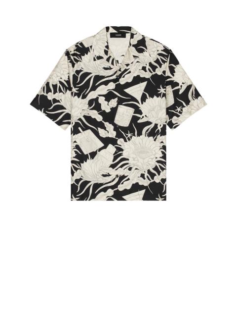 AMIRI Floral Bowling Shirt