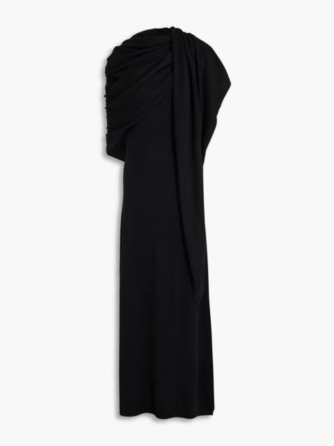 TOTEME Cape-effect cashmere maxi dress