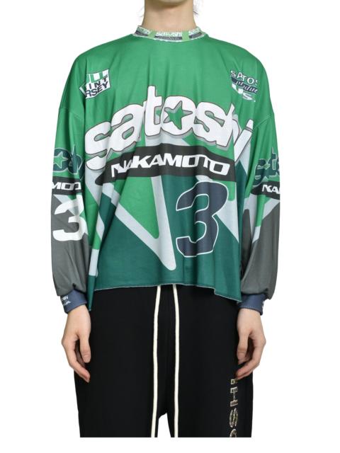 SATOSHI NAKAMOTO SPEEDWAY LONGSLEEVE / GRN