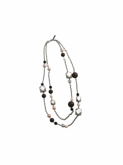 Other Designers Distorted Pearl Necklace