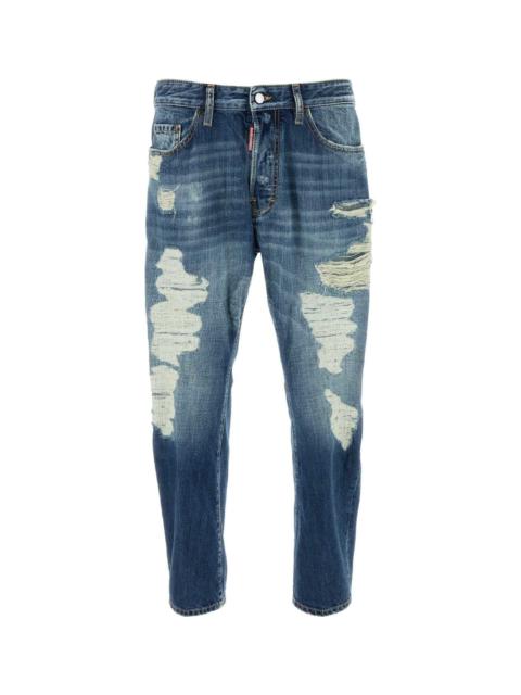 DSQUARED2 Fraded Wash Bro Jeans