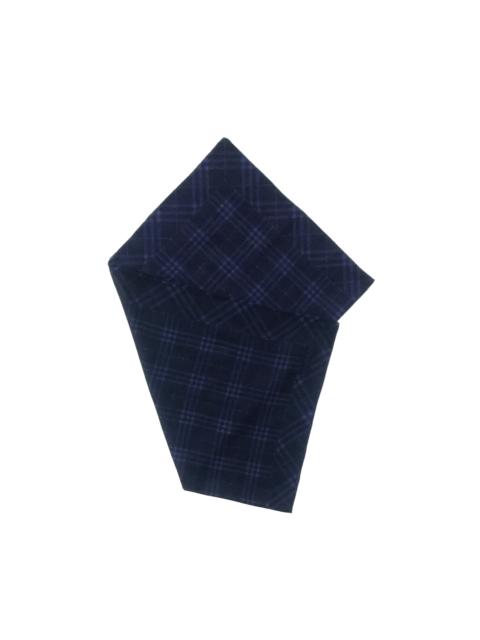 Burberry's Nova check Bandana Luxury Blue Black Colour