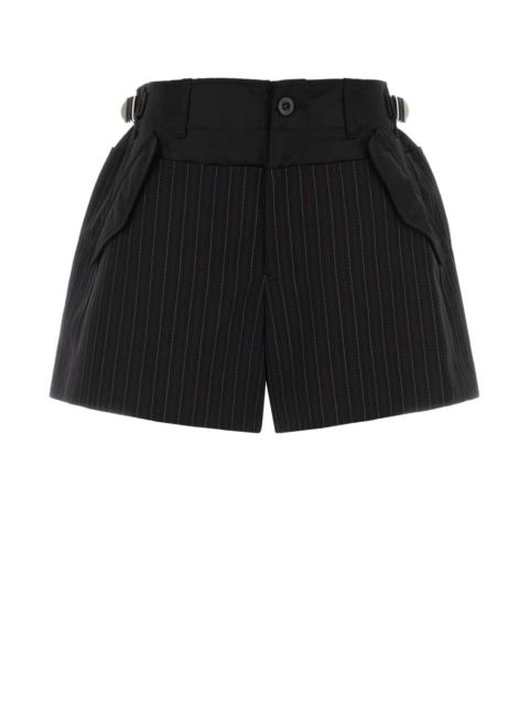 sacai Sacai Women Embroidered Polyester Blend Shorts