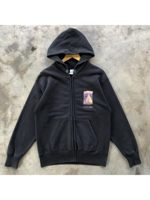 Other Designers Band Tees × Vintage - Vintage distressed BUTTERFLY DAWN cover album by LSD hoodie