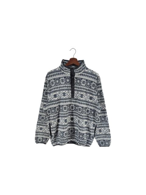 Other Designers Vintage L.L.Bean Native Navajo Fleece Sweatshirt
