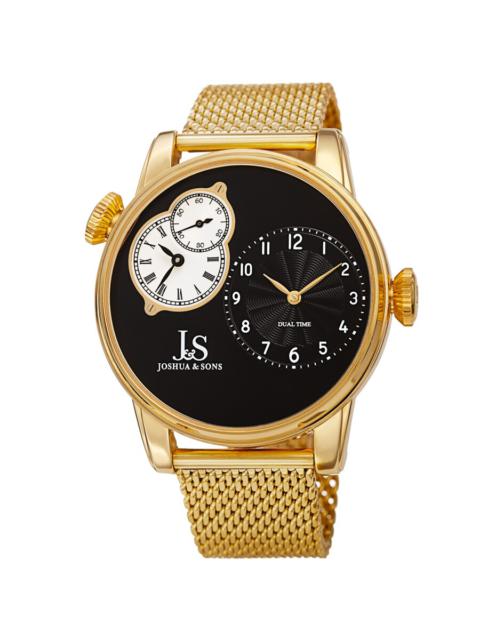 Other Designers Joshua and Sons Quartz Black Dial Men's Watch JX154YGB